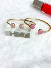 Valentine's Christine Bangle: Powder pink