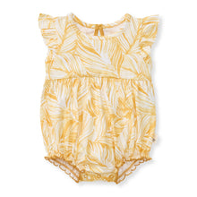 Leafy Jungle Bodysuit: Golden Sunset / 24 Months