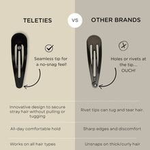 Snap Clip | Jet Black | 6 Count