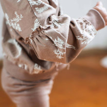 Little Wild Flower Infant Sweatshirt Set: Ginger Loaf