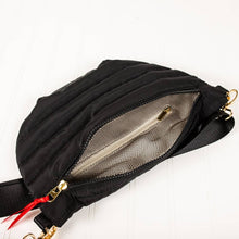 Jolie Puffer Belt Bag: Fuchsia