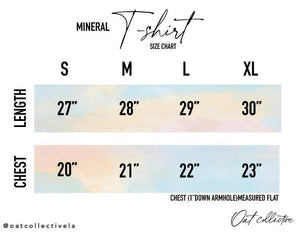 SMALL TOWN GIRL Mineral Washed Graphic Top - Made to Order: SAGE / S