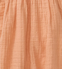 Dotted Muslin Jumpsuit: Peach Puff