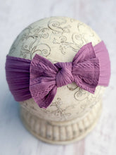 Cable Knit Bow Headbands: Oatmeal