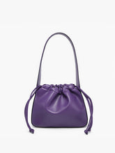 M2624 Yang Cinched Bucket Bag w/ Drawstring: Taupe
