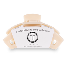 Open Hair Clip | Large | Almond Beige