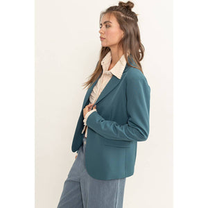 Single Button Blazer