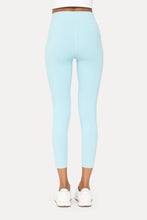 Laser-Cut and Bonded Essential Foldover Highwaist Leggings: ICE GREEN / S:M:L (2:2:2)