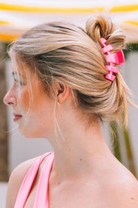 Classic Hair Clip | Medium | Paradise Pink