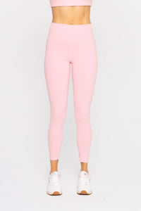 Laser-Cut and Bonded Essential Foldover Highwaist Leggings: ICE GREEN / S:M:L (2:2:2)