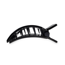 Square Flat Hair Clip | Med. | Jet Black