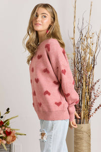 Lovely Heart Sweater