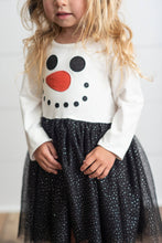 Girls Snowman Sparkle Tulle Holiday Christmas Winter Dress: 5/6