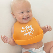 Nacho Average Baby Wonder Bib: Orange