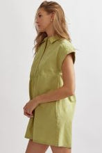 Acid Wash Denim Button Front Dress
