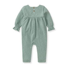 Chunky Slub Baby Girl Jumpsuit: 0-3M