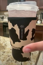 JavaSok - Cow Print: Small 16-20oz