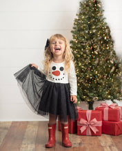 Girls Snowman Sparkle Tulle Holiday Christmas Winter Dress: 5/6