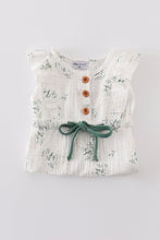Floral Print Muslin Bubble
