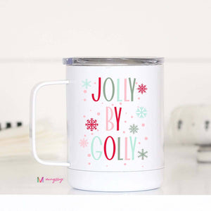 *FINAL SALE* Jolly By Golly Christmas Travel Cup