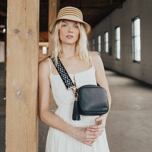 Willow Camera Crossbody Bag - Navy