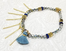 Erimish Blue Oceans Charm Bracelet