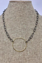 Mable Gunmetal Necklace