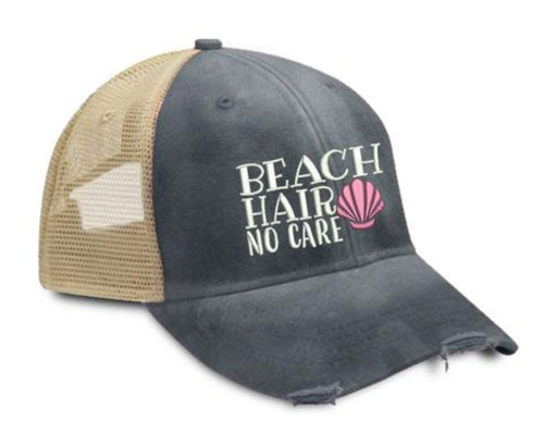 Beach Hair No Care Hat (Black)