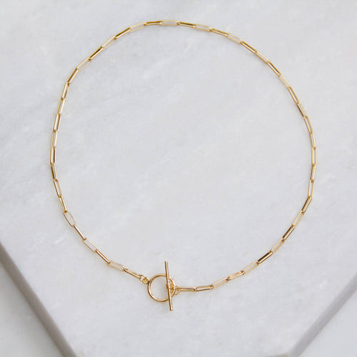 Paperclip Choker Necklace