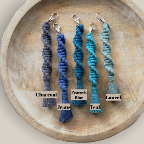 Macrame keychains