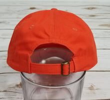 *FINAL SALE* NC State Outline Baseball Cap (Orange/Tan)