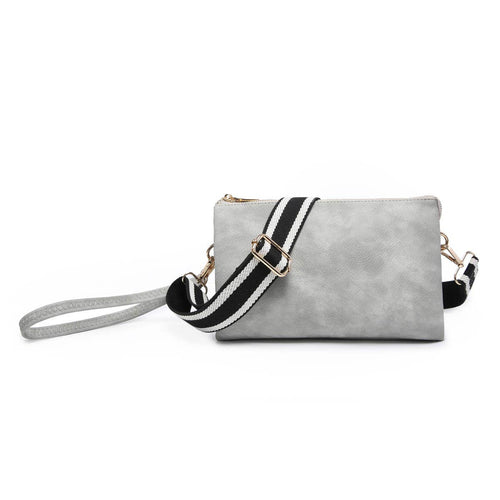 Izzy Crossbody w/ Guitar Strap GREY