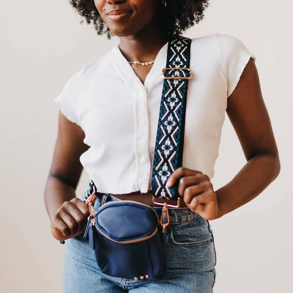 Ellie Crossbody Bag - Navy