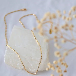 Tube Chain Choker Necklace
