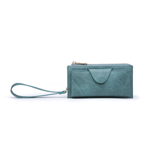 Kyla Wallet w/ Snap Closure TEAL