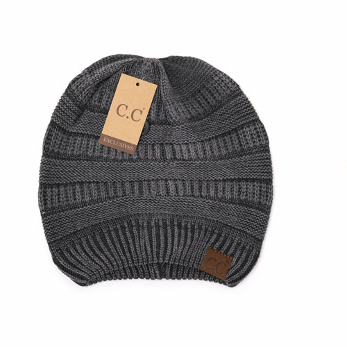 CC Stonewashed Classic Beanie BLACK