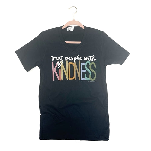 Treat People with Kindness Vintage Boyfriend Graphic Tee