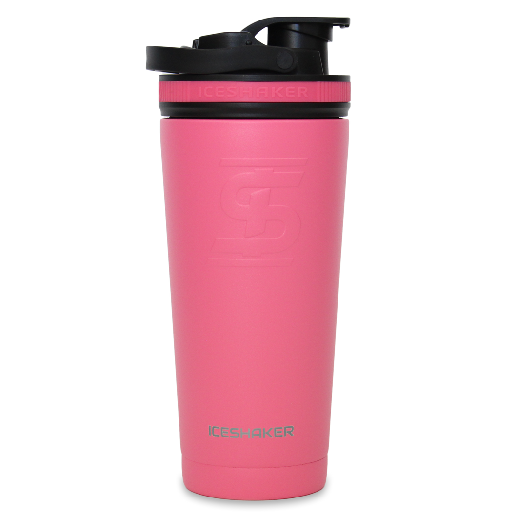 Ice Shaker 26oz Shaker Bottle - Pink