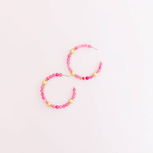 MM Janette Hot Pink Earrings