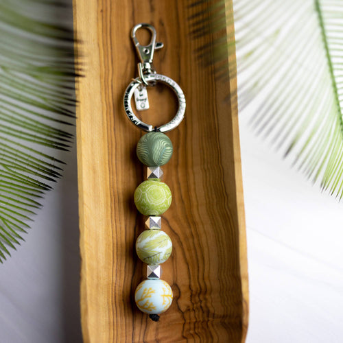 Botanical Green 4-Ball Keychain